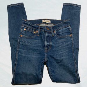 Madewell 9" High-Rise Skinny Jeans Size 25